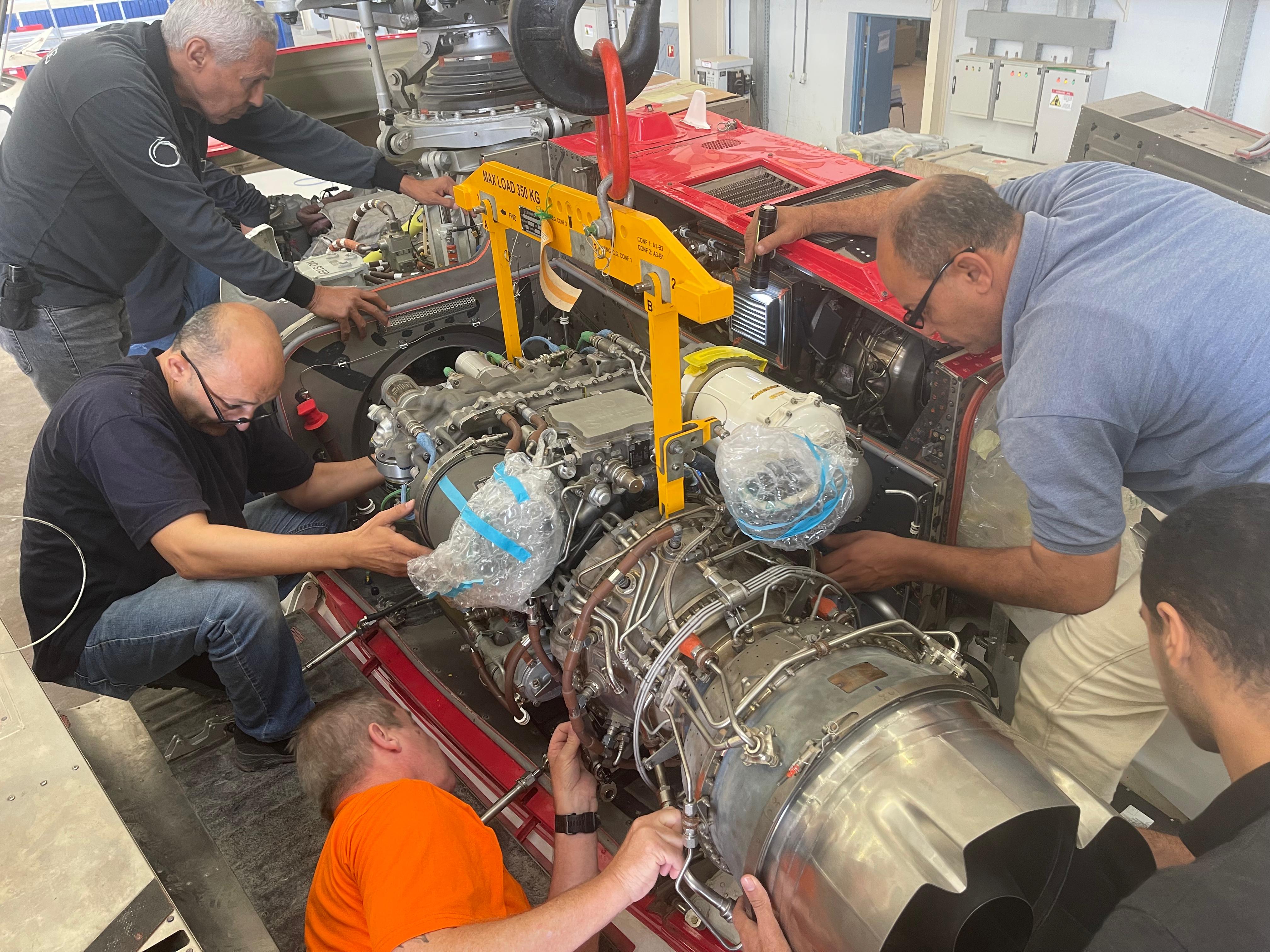 Engine removal / install with hoist