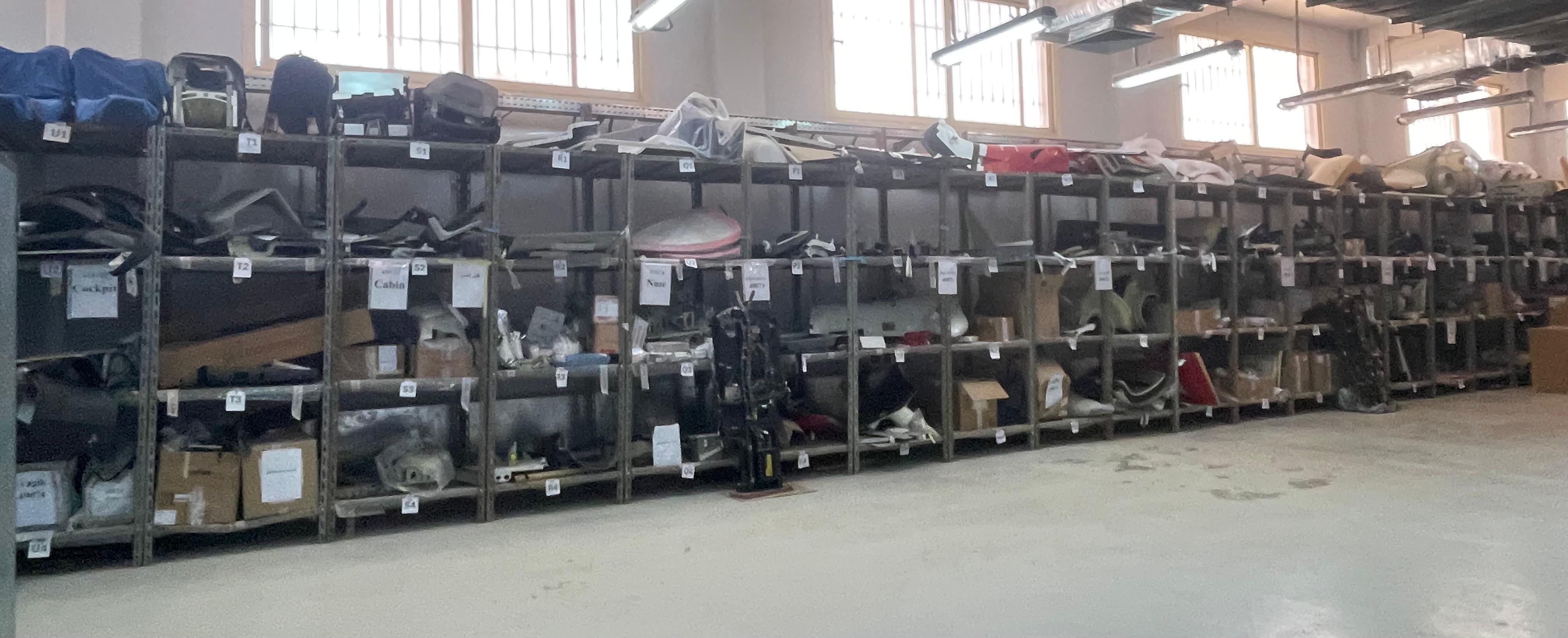 Labeled aviation inventory