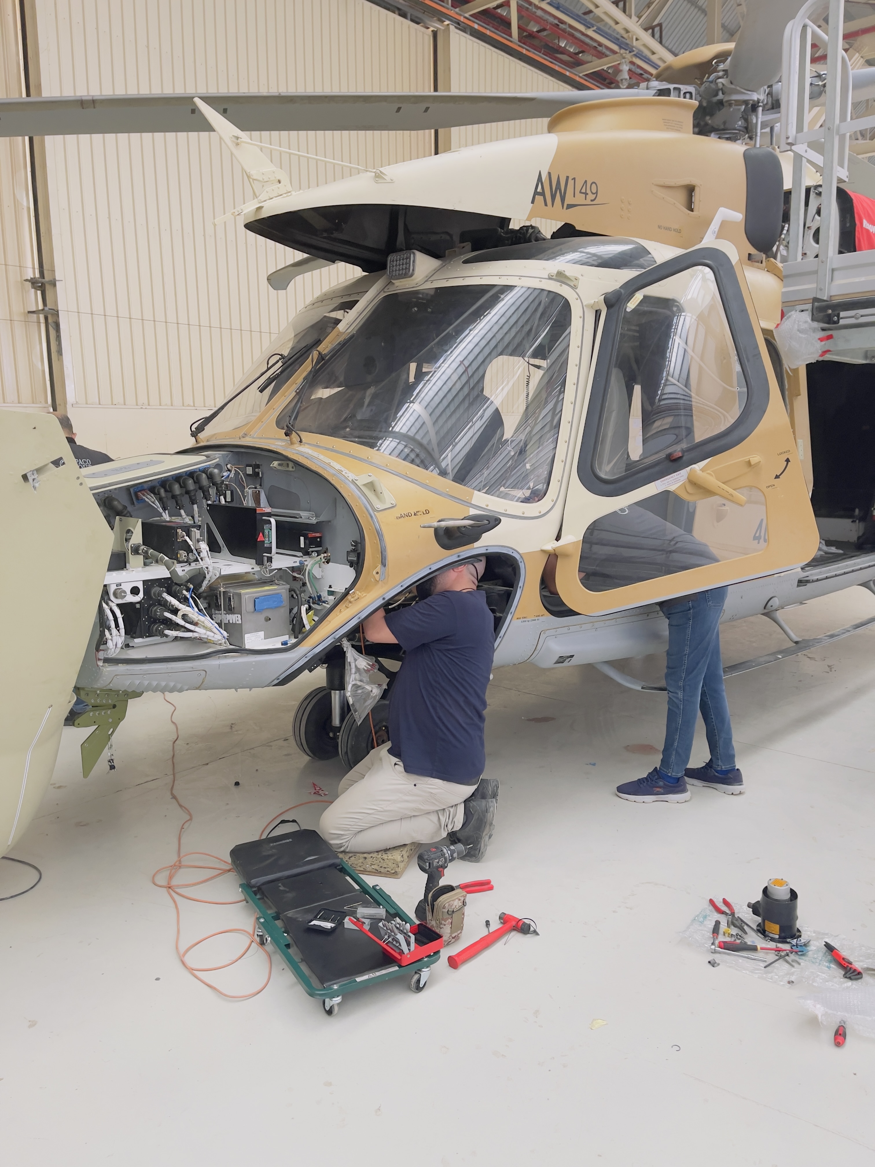 Hangar program aircraft